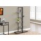 Monarch Specialties Bookshelf, Bookcase, Etagere, 5 Tier, 60"H, Office, Bedroom, Metal, Laminate, Brown, Black I 7232 - alternate 4